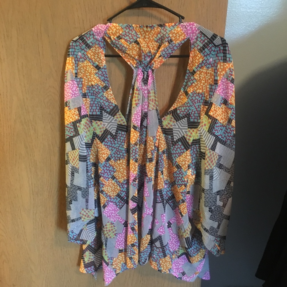 City Chic Festival Days Kimono Size XS (14) - Picture 6 of 7